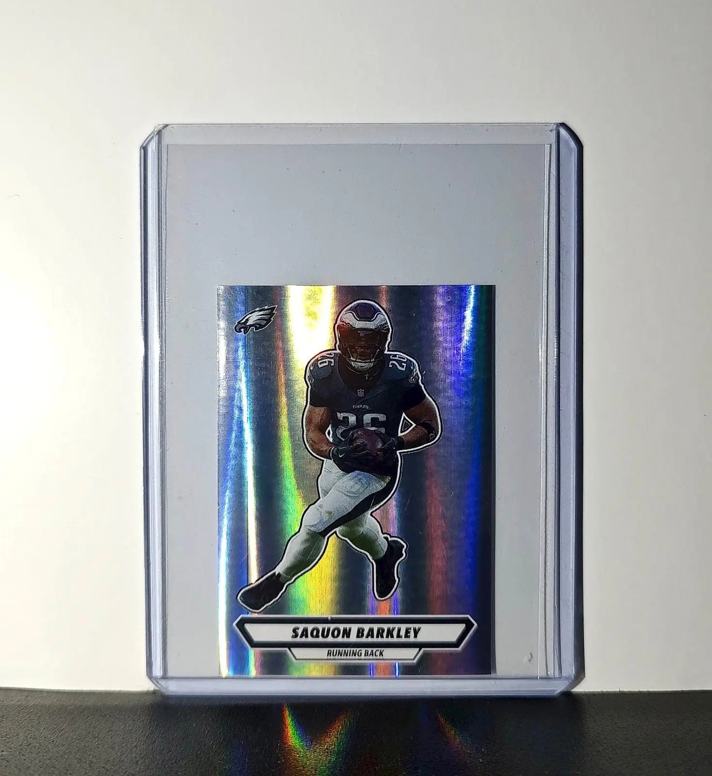 Saquon Barkley 2025 Panini NFL #341 Foil Sticker Eagles