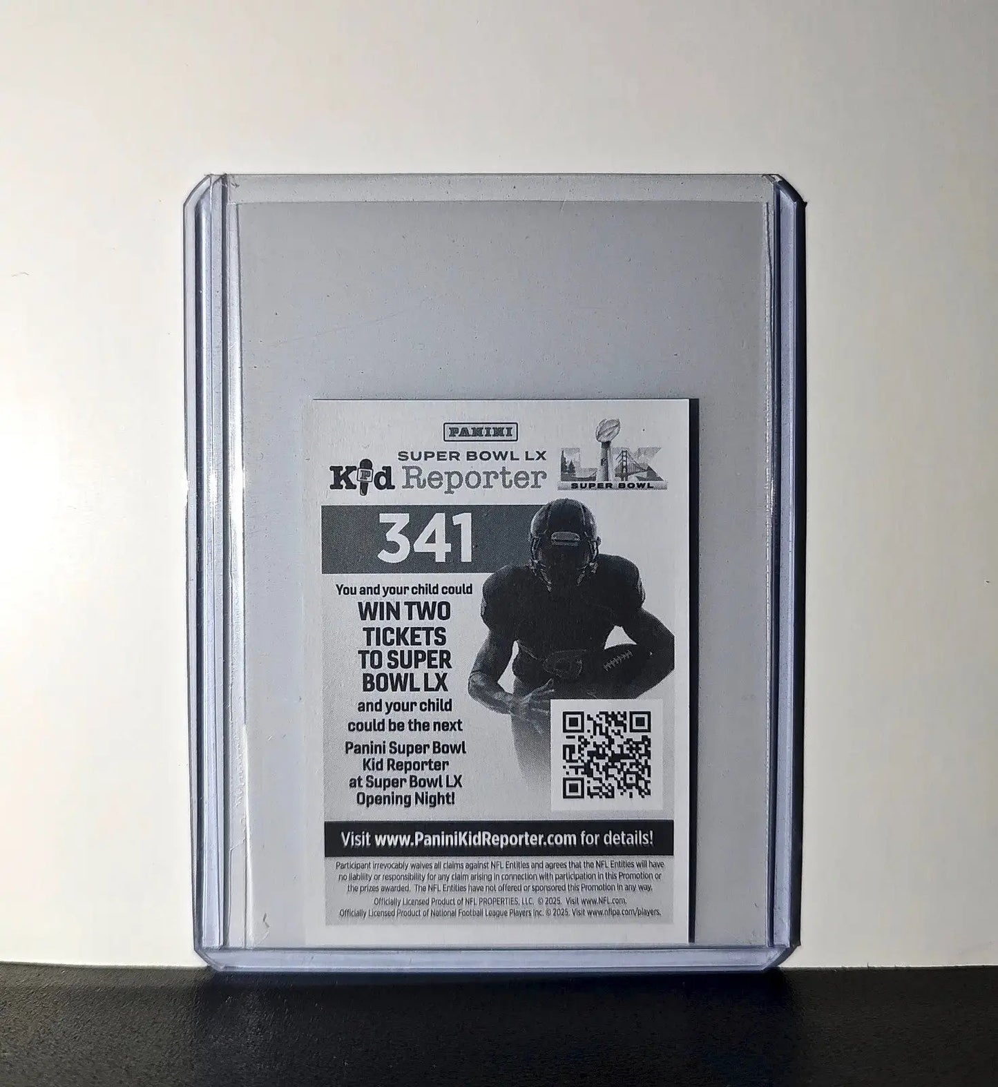 Saquon Barkley 2025 Panini NFL #341 Foil Sticker Eagles