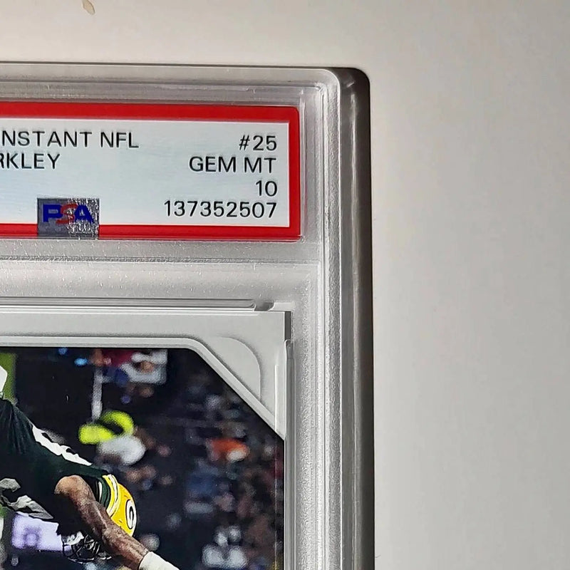 Saquon Barkley Rookie 2024 Panini Instant NFL #25 PSA 10 Gem Mint - Football Card Single