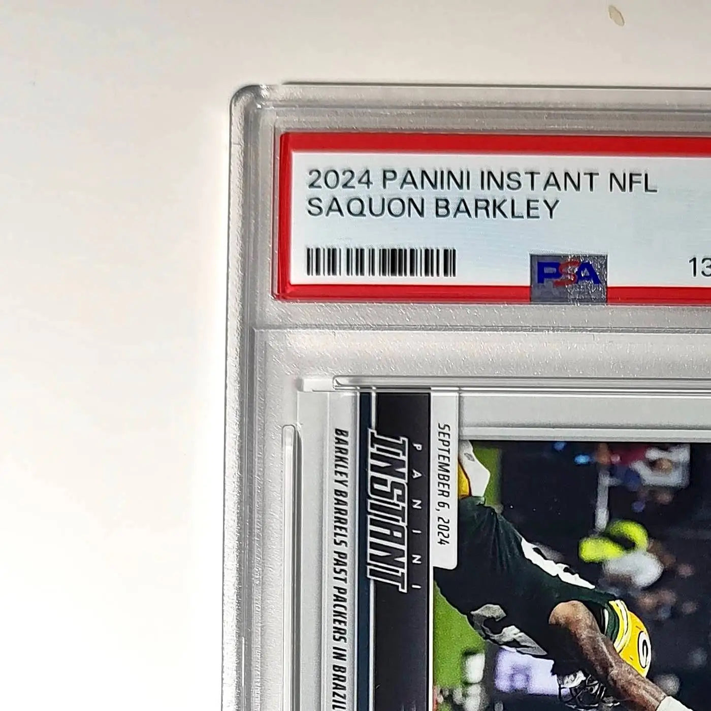 Saquon Barkley Rookie 2024 Panini Instant NFL #25 PSA 10 Gem Mint
