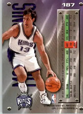 Sarunas Marciulionis - 1995-96 Metal - #187 - Basketball - Basketball Card Single