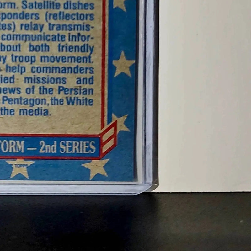 Satellite Communications 1991 Topps Desert Storm #173 Card