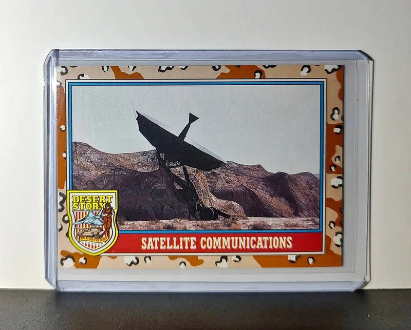 Satellite Communications 1991 Topps Desert Storm #173 Card