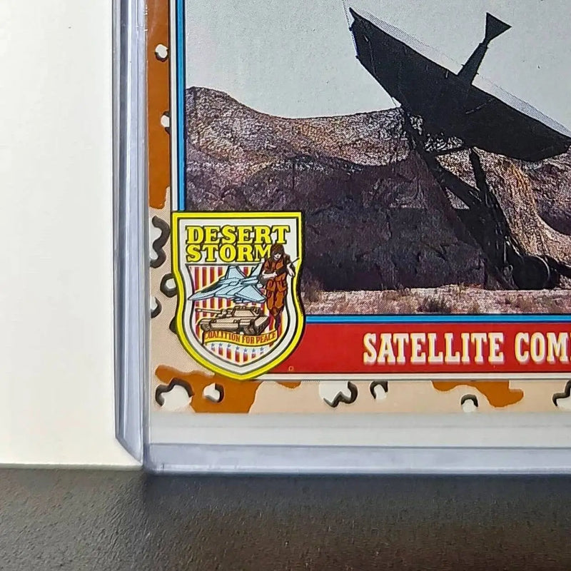 Satellite Communications 1991 Topps Desert Storm #173 Card