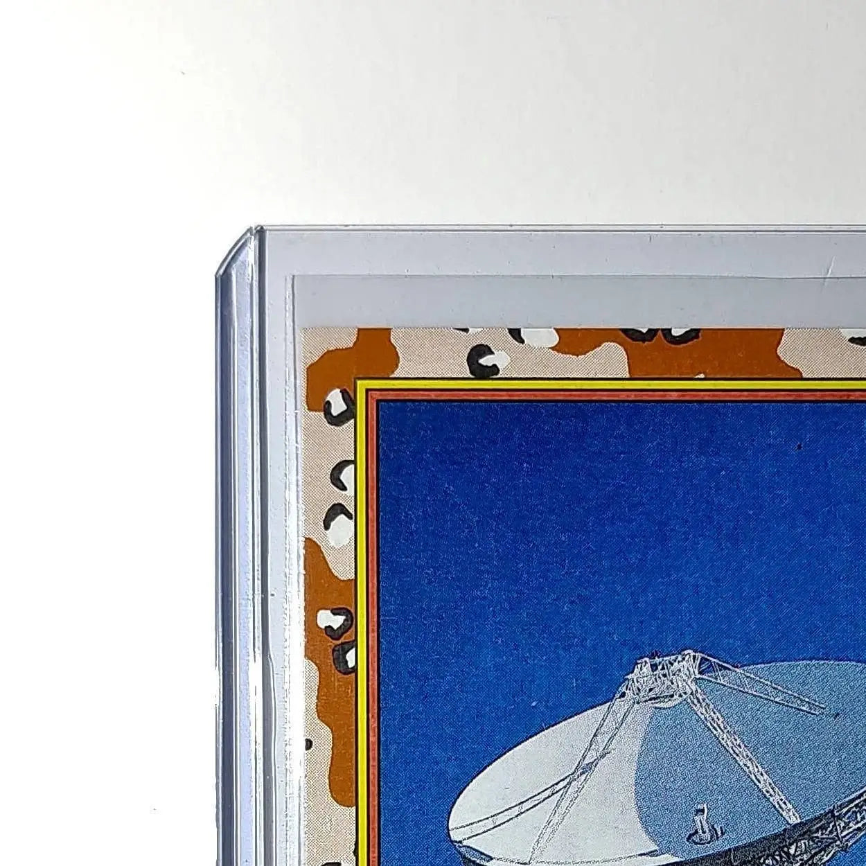 Satellite Dish 1991 Topps Desert Storm #72 Card