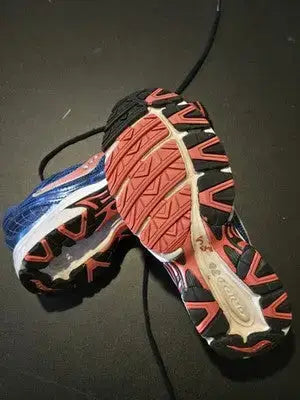 Saucony Running Shoes Womens 6.5 Blue Coral Mesh Leather Athletic Sneakers - Apparel