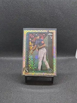 Sauryn Lao 2025 Topps Chrome Update RC Mariners #USC 198 X-Fractor