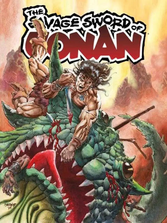 Savage Sword Of Conan #12 Cover B Geof Isherwood Variant (Mature) - Comic Book