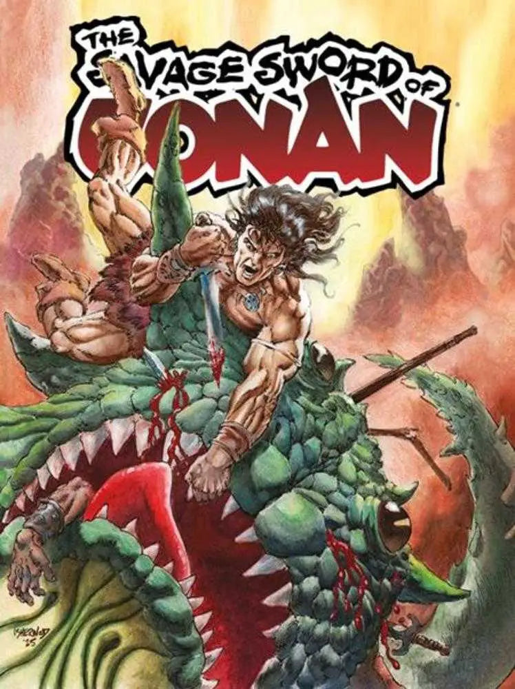 Savage Sword Of Conan #12 Cover B Geof Isherwood Variant (Mature) - Back Issues