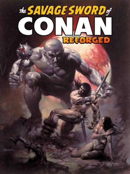 Savage Sword Of Conan Reforged #2 Cover B Boris Vallejo Variant (Mature) - Comic Book