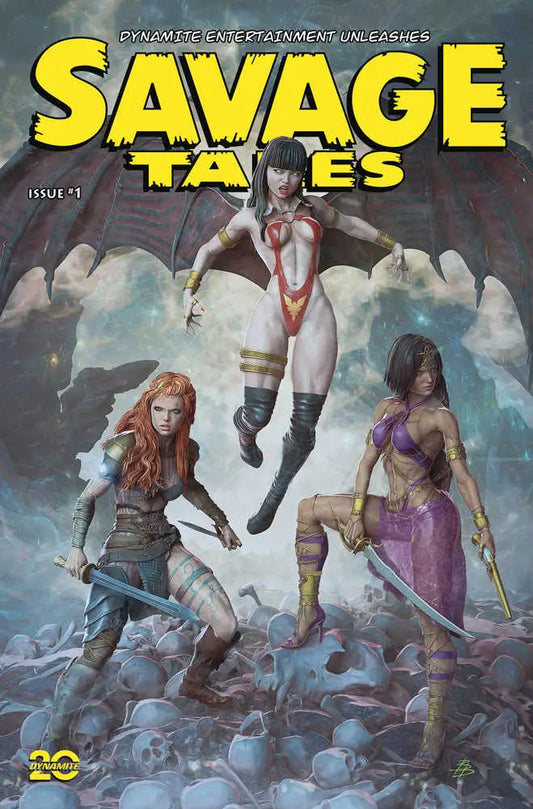 Comic book cover of Savage Tales Winter 2025 Sp #1 Cover B Barends