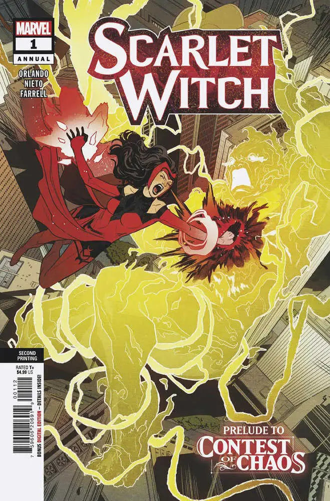 Scarlet Witch Annual 1 Carlos Nieto 2nd Print Variant - Back Issues