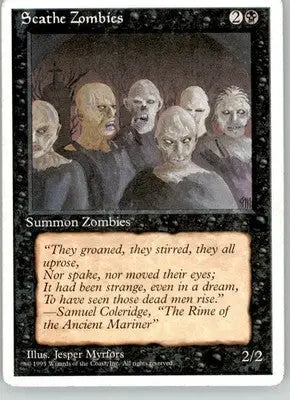 Scathe Zombies - Fourth Edition ALTERNATE - HP Magic: The Gathering - Magic Card Single