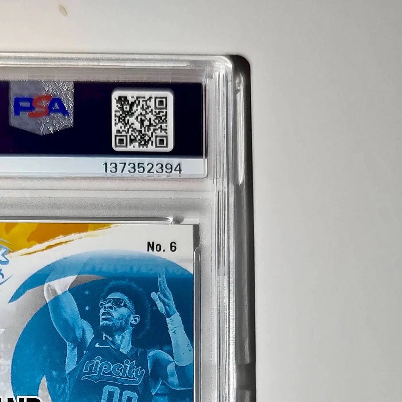 Scoot Henderson 2023 Panini Hoops Premium Attack the Rack #6 Disco Prizm PSA 10 - Basketball Card Single