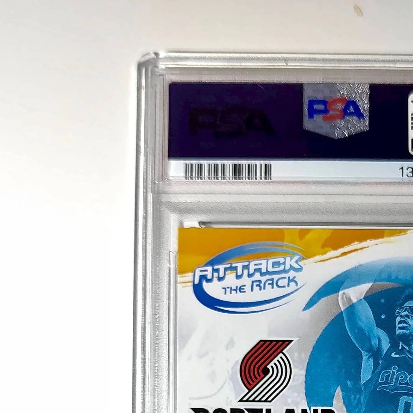 Scoot Henderson 2023 Panini Hoops Premium Attack the Rack #6 Disco Prizm PSA 10 - Basketball Card Single
