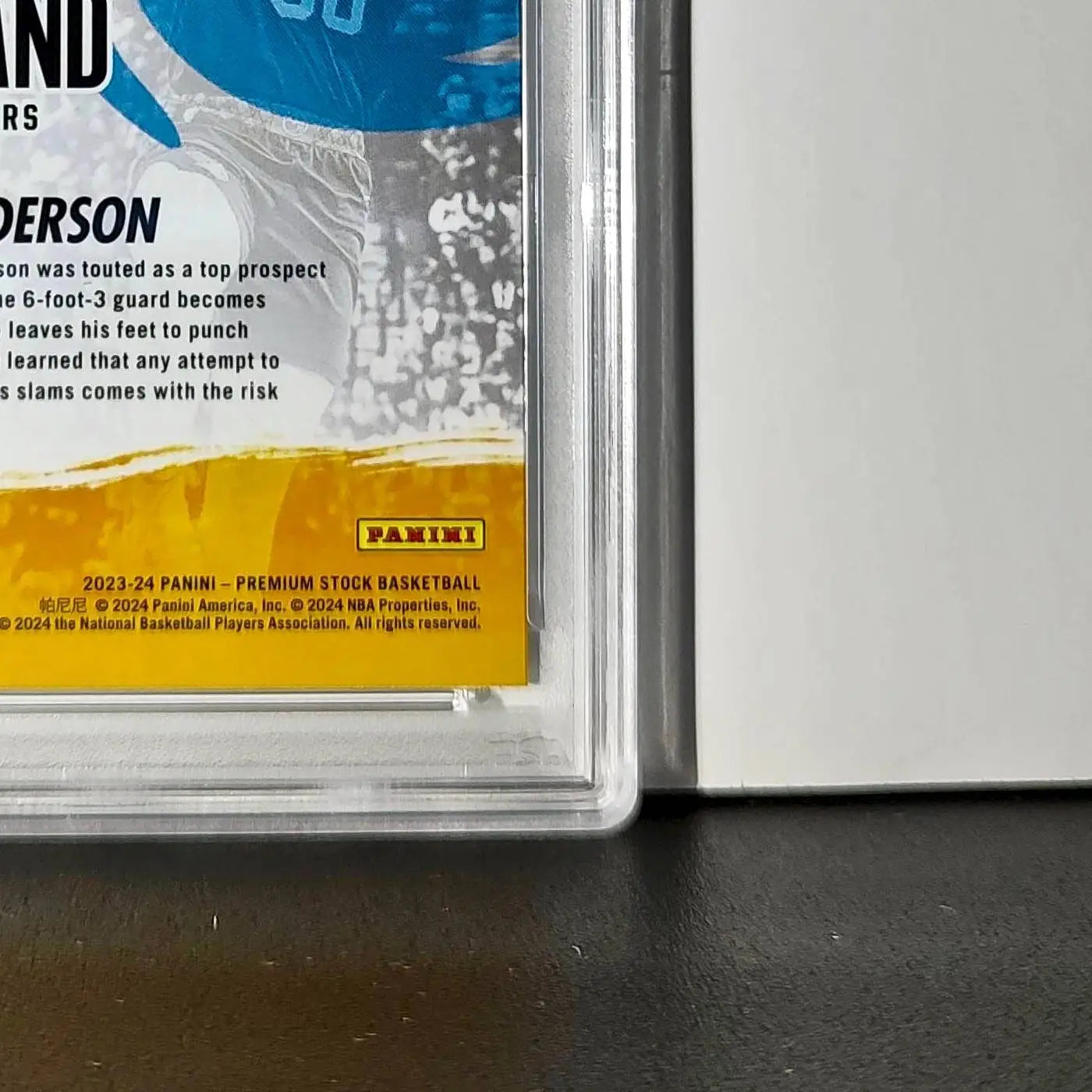 Scoot Henderson 2023 Panini Hoops Premium Attack the Rack #6 Disco Prizm PSA 10 - Basketball Card Single