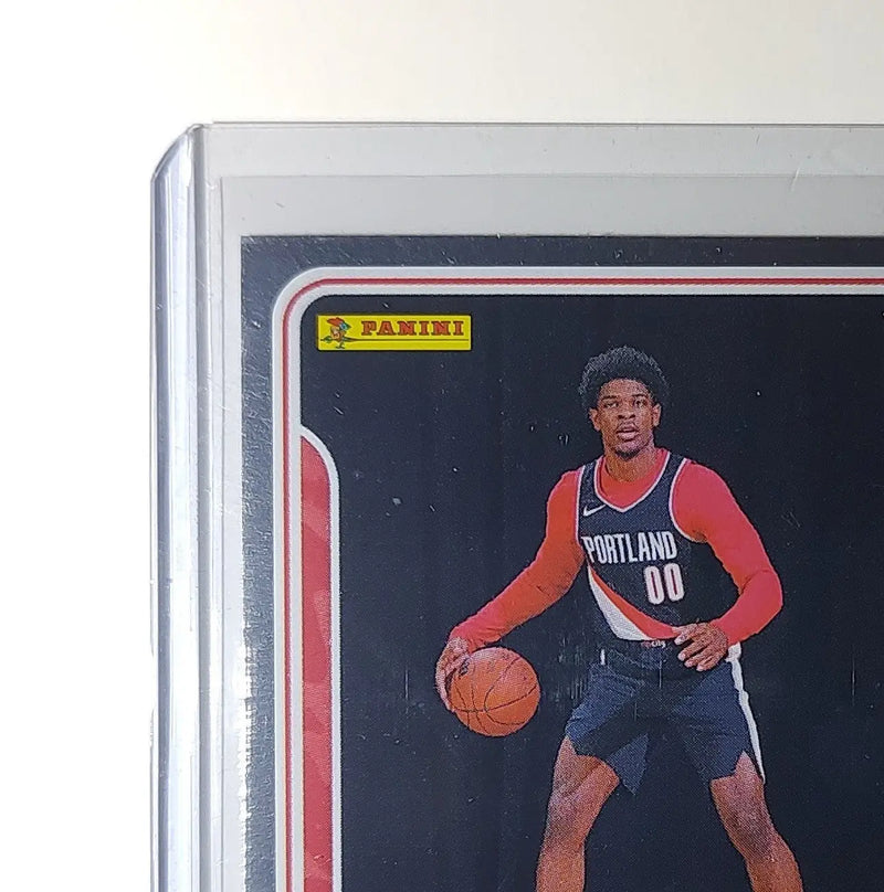 Scoot Henderson Rookie 2023-24 Panini NBA Sticker Foil Card #73 Trail Blazers