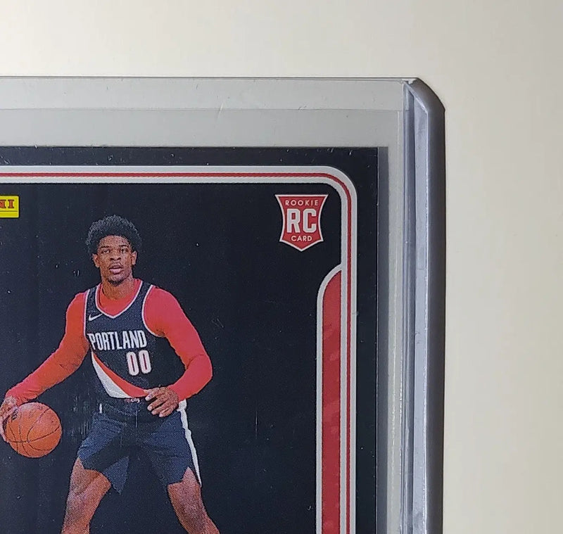 Scoot Henderson Rookie 2023-24 Panini NBA Sticker Foil Card #73 Trail Blazers