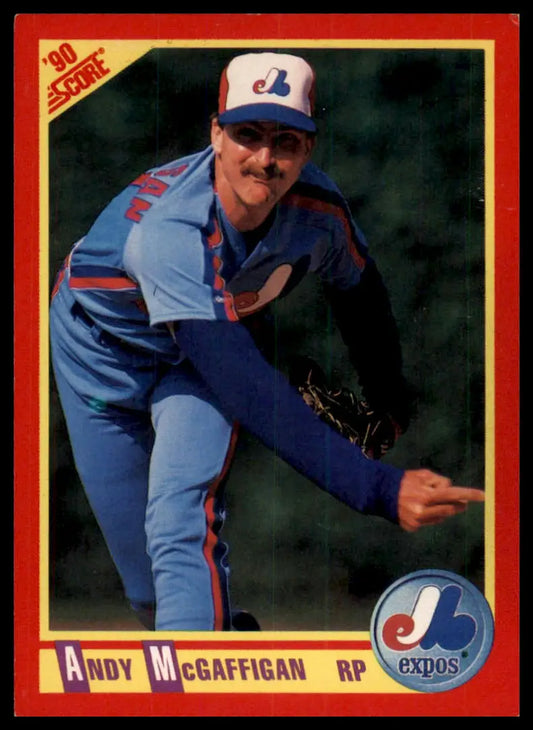 Score Andy McGaffigan 224 Montreal Expos LP - Baseball Card Single