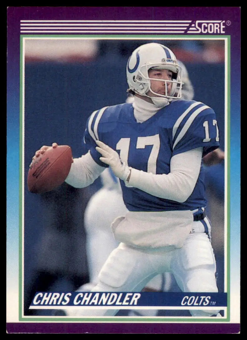 Score Chris Chandler 490 Indianapolis Colts LP - Football Card Single