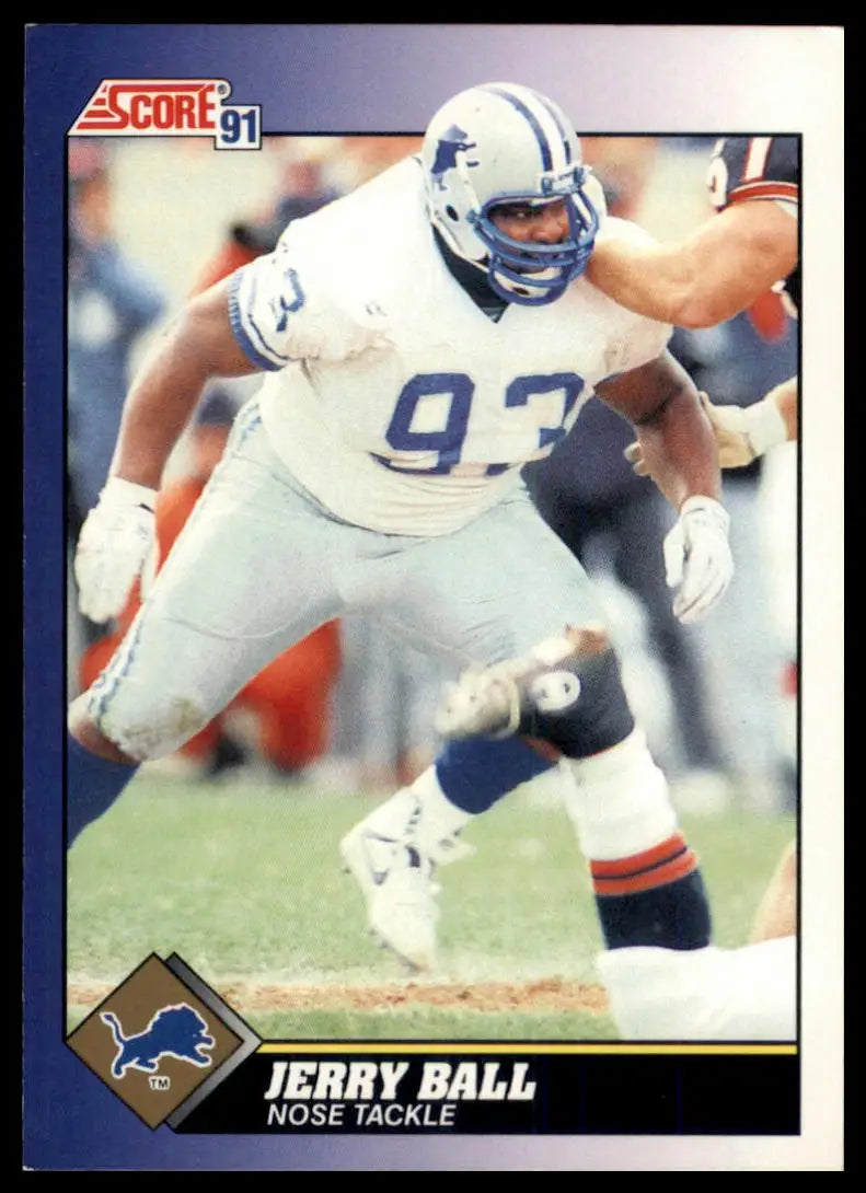 Score Jerry Ball 98 Detroit Lions LP - Football Card Single