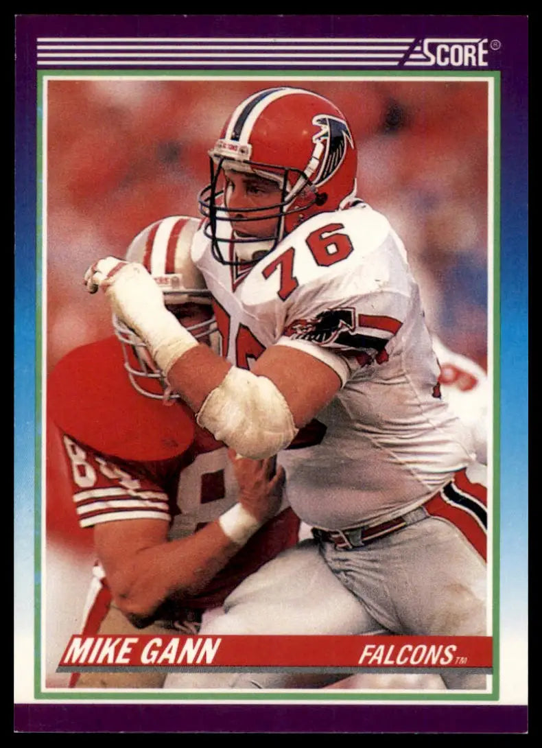 Score Mike Gann 481 Atlanta Falcons LP - Football Card Single