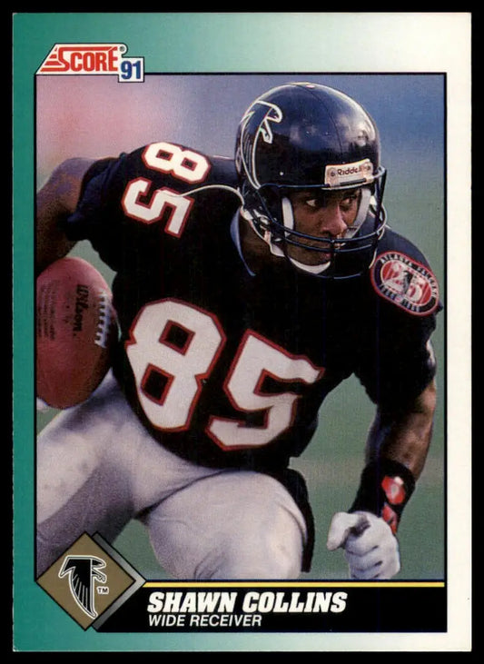 Score Shawn Collins 285 Atlanta Falcons LP - Football Card Single