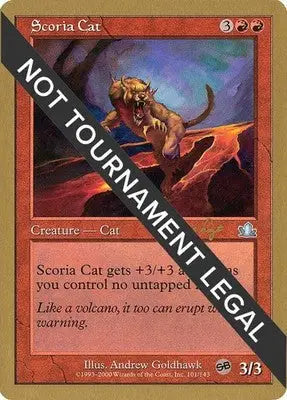 Scoria Cat - 2001 Tom van de Logt (SB) World Championship Decks - MP Magic - Magic Card Single