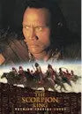 Movie poster for The Last Samurai with Tom Cruise on Scorpion King SKP-1 promo card