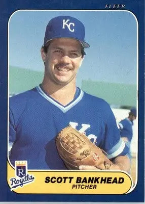 Scott Bankhead - 1986 Fleer Update - #U-8 - Baseball - Baseball Card Single