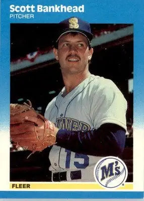 Scott Bankhead - 1987 Fleer Update - #U-1 - Baseball - Baseball Card Single