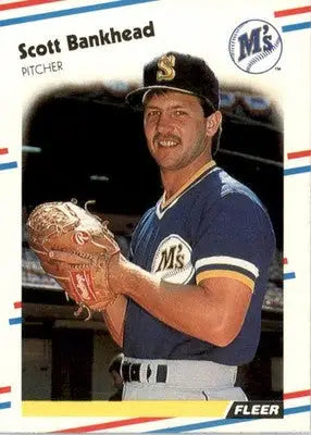 Scott Bankhead - 1988 Fleer - #368 - Baseball - Baseball Card Single