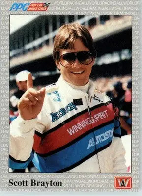Scott Brayton - 1991 All World - #39 - Racing - Racing Card Single