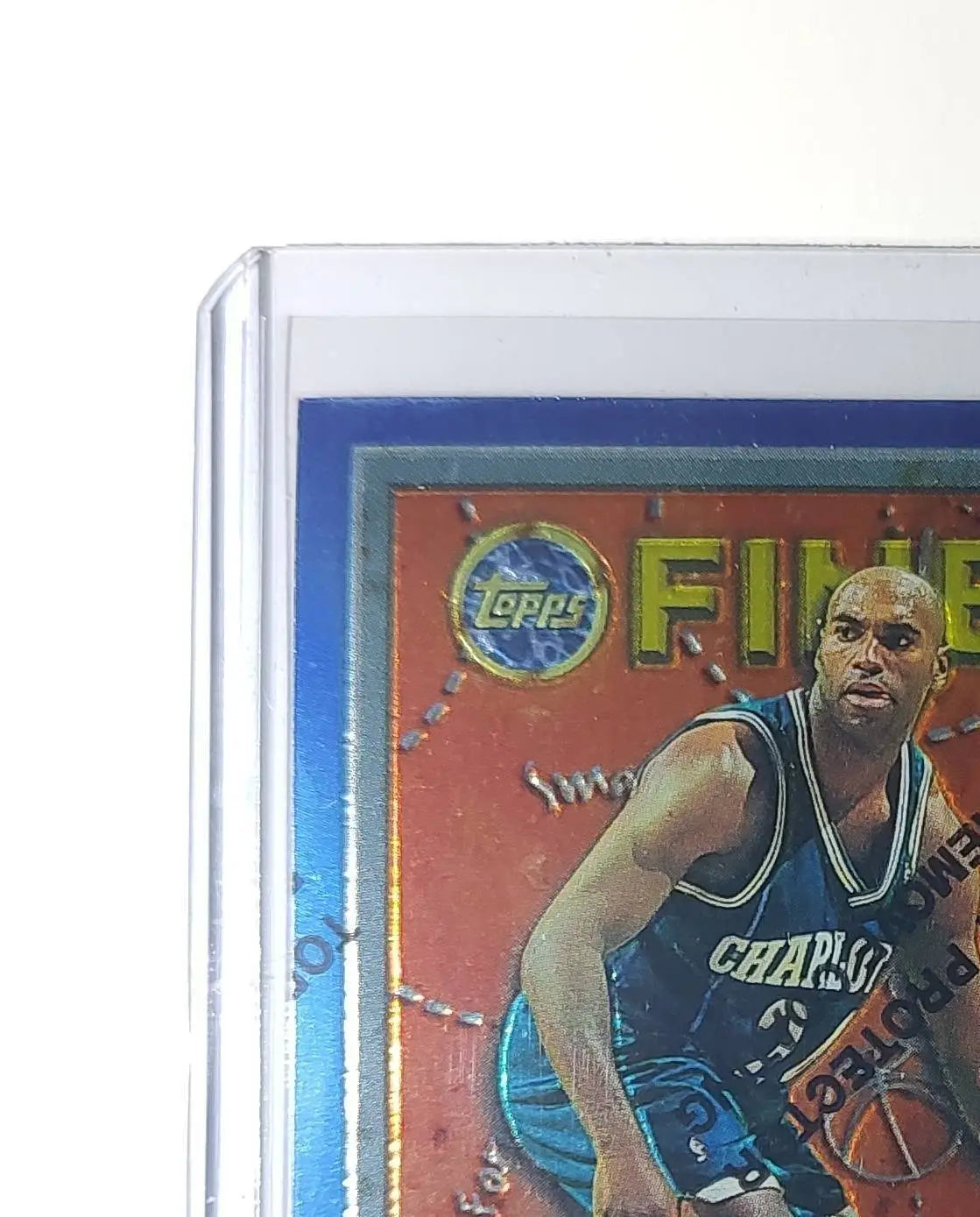 Scott Burrell 1995-96 Topps Finest NBA #218 Card Hornets - Basketball Card Single