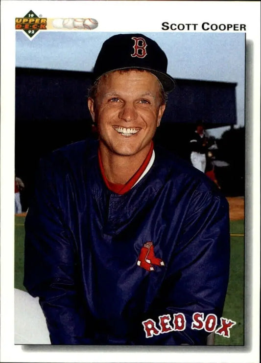 Scott Cooper 1992 Upper Deck MLB #541 Baseball Card Boston Red Sox - Baseball Card Single