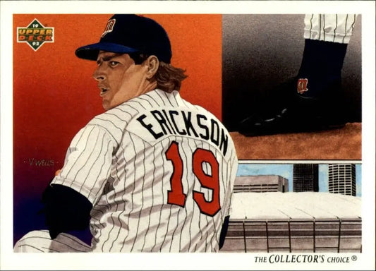 Scott Erickson 1992 Upper Deck MLB #89 Team Checklist Card Minnesota Twins - Baseball Card Single