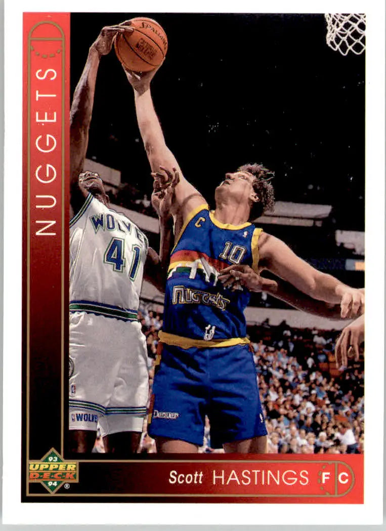 Scott Hastings - 1993-94 Upper Deck - #88 - Basketball - Basketball Card Single