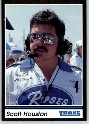 Scott Houston - 1991 Traks - #161 - RC Racing - Racing Card Single