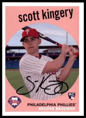 Scott Kingery Rookie 2018 Topps Archives #11 Philadelphia Phillies - Baseball Card Single