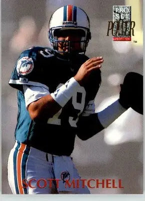 Scott Mitchell - 1992 Pro Set Power - #119 - Football - Football Card Single