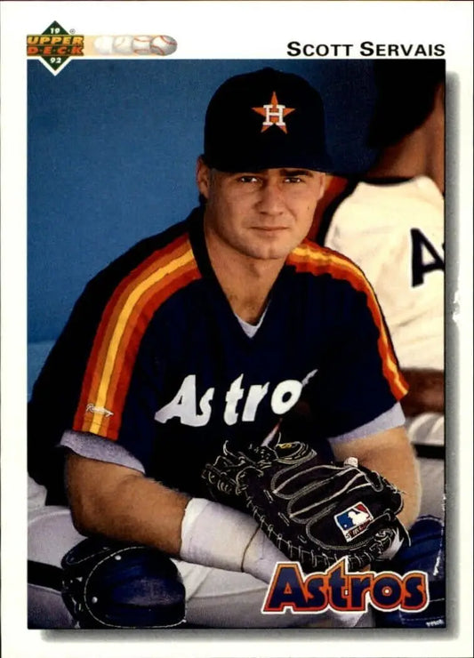 Scott Servais 1992 Upper Deck MLB #561 Baseball Card Houston Astros - Baseball Card Single