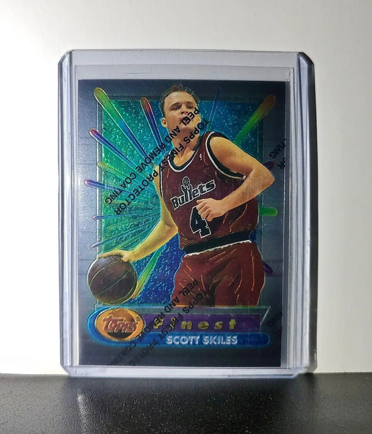 Scott Skiles 1994-95 Topps Finest #182 Basketball Card