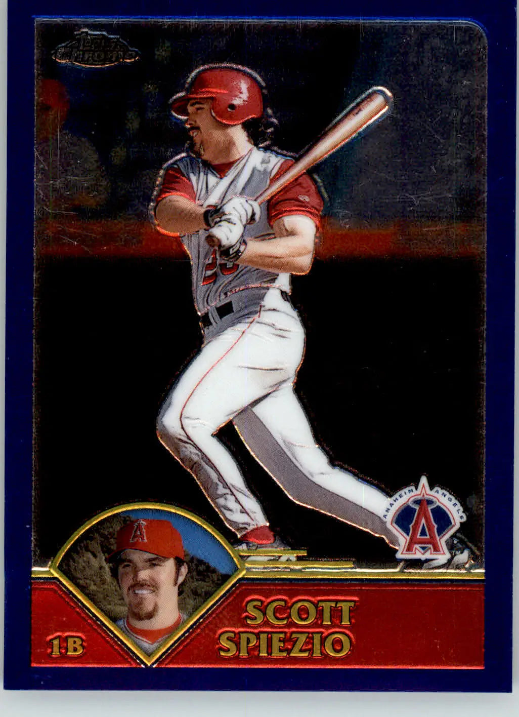 Scott Spiezio - 2003 Topps Chrome - #407 - Baseball - Baseball Card Single