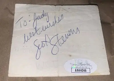 Scott Stevens Hockey Signed Cut Autograph New Jersey Devils NHL HOF JSA - Sports Memorabilia