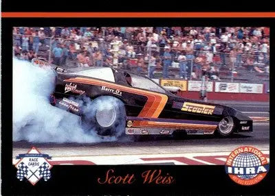 Scott Weis - 1989 Checkered Flag IHRA - #4 - Racing - Racing Card Single