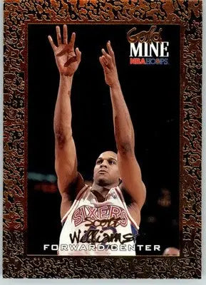 Scott Williams - 1994-95 NBA Hoops Gold MIne - #444 - Basketball - Basketball Card Single
