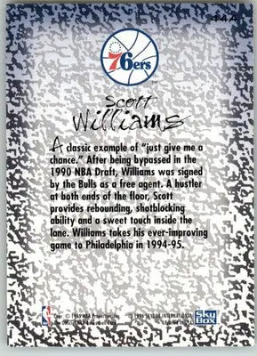 Scott Williams - 1994-95 NBA Hoops Gold MIne - #444 - Basketball - Basketball Card Single