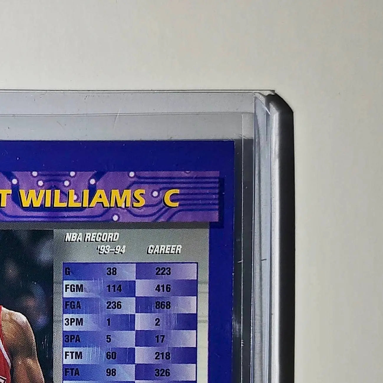 Scott Williams 1994-95 Topps Finest #187 Basketball Card