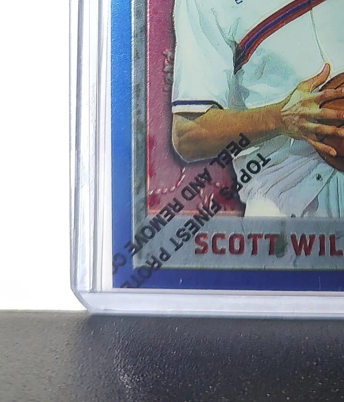 Scott Williams 1995-96 Topps Finest NBA #232 Card 76ers - Basketball Card Single