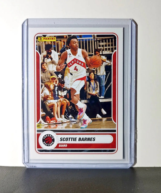 Scottie Barnes 2023-24 Panini NBA #61 Sticker Card Toronto Raptors - Basketball Card Single